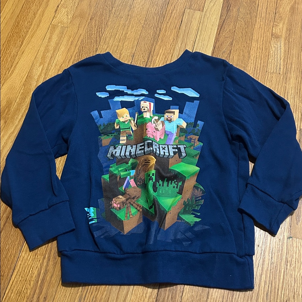 Minecraft Crew Sweatshirt Size XS